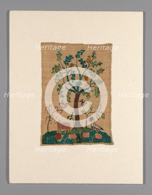 Sampler, Massachusetts, 1775/1800. Creator: Unknown.