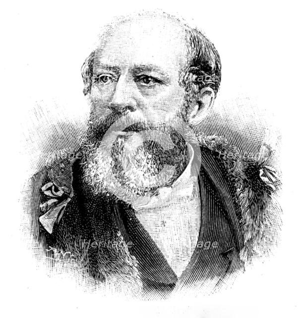 The late Sir Francis Wyatt Truscott, 1895. Creator: P Naumann.