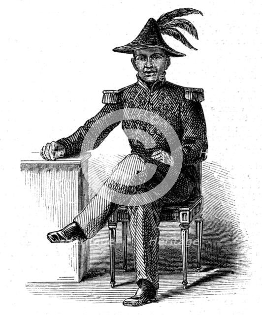 Governor of Majunga, Madagascar, 1873. Creator: Unknown.