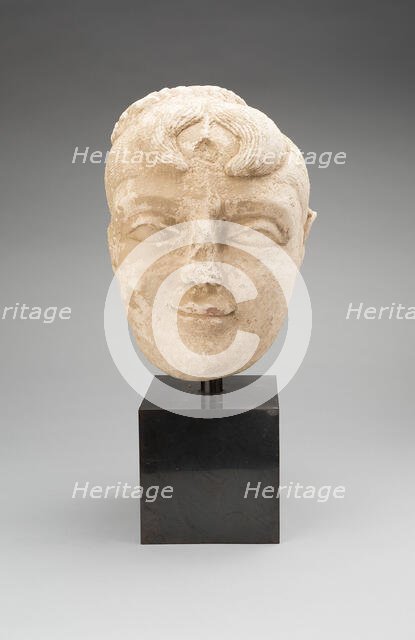 Head of a Female Deity, 4th/5th century. Creator: Unknown.