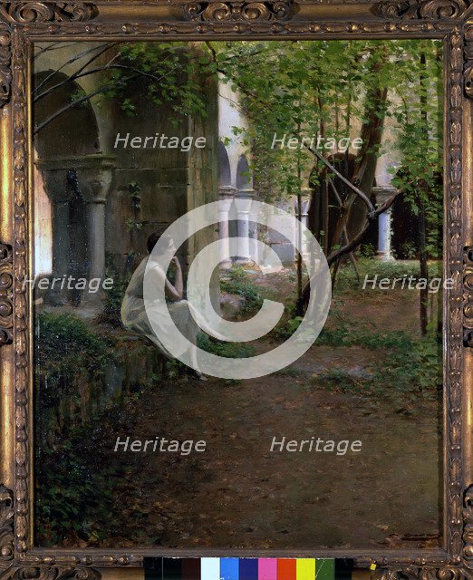  'Cloister of Sant Benet de Bages', by Ramon Casas.
