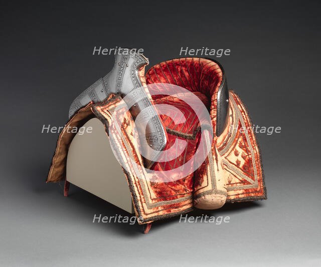 Set of Saddle Steels, Italian, ca. 1550 to 1575. Creator: Unknown.