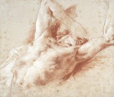 A Fallen Angel, c1752. Creator: Giovanni Battista Tiepolo.
