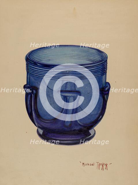 Bowl, 1935/1942. Creator: Isidore Steinberg.