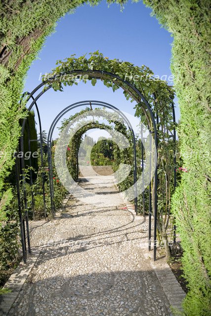The Palacio de Generalife, Alhambra, Granada, Spain, 2007.  Artist: Samuel Magal