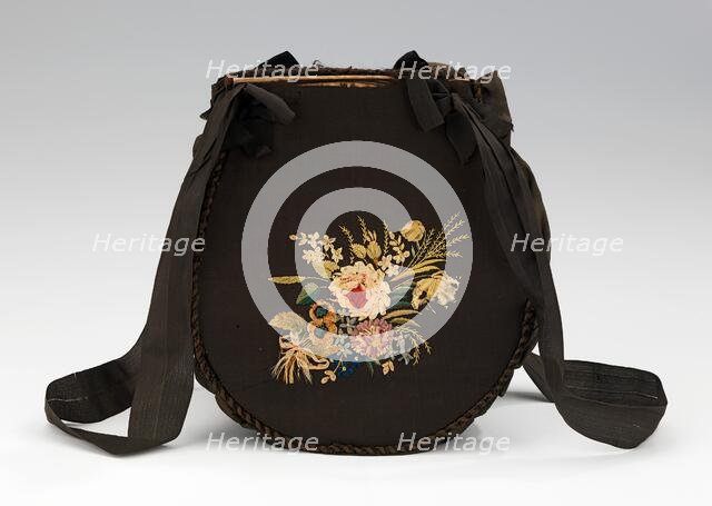 Bag, American, 1790-1810. Creator: Unknown.
