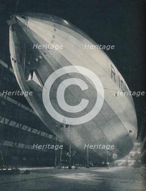 'Poised in the Vast Hall of Her Birthplace, Ready To Take Wing', c1935. Artist: Unknown.