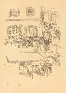The Marketplace, Vitré, 1893. Creator: James Abbott McNeill Whistler.
