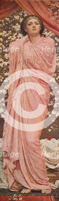 'Blossoms', 1881, (c1915). Artist: Albert Moore.