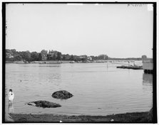 Across the harbor, Manchester, Mass., c1906. Creator: Unknown.