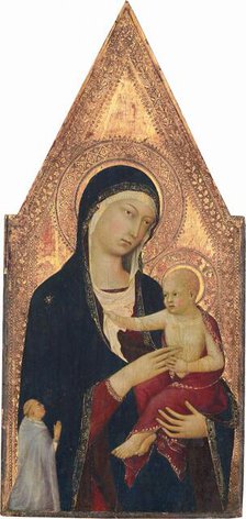 Madonna and Child with Donor, 1325/1330. Creator: Lippo Memmi.