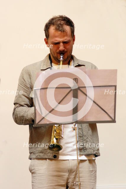 Kasper Reitkerk, Indo Jazz Fusion Revisited, Loughton Methodist Church, Loughton, Essex, 2024. Creator: Brian O'Connor.