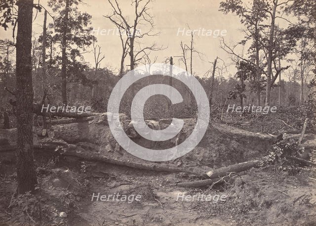 Battle Field of New Hope Church, GA, No. 2, 1866. Creator: George N. Barnard.