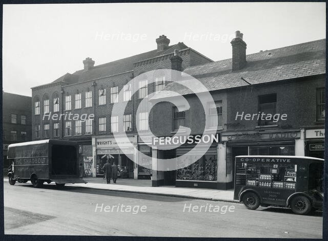 117-119 High Street, Waltham Cross, Broxbourne, Hertfordshire, 1948-1960. Creator: Healey and Baker.