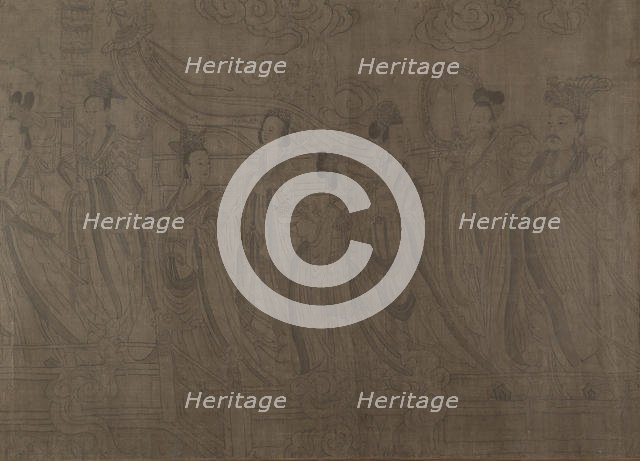 The Five Rulers at the New Year's Reception. Creator: Unknown.