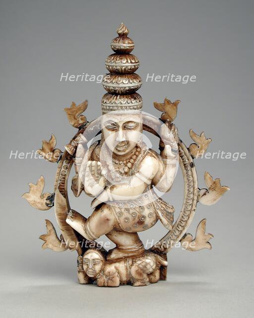 Shiva as the Lord of Dance, 17th-18th century. Creator: Unknown.