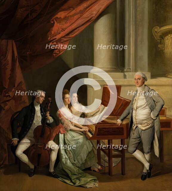 The Morse and Cator Family, c1784. Creator: Johan Zoffany.