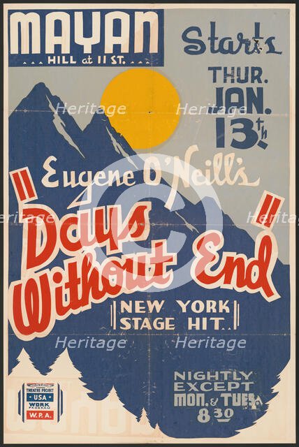 Days Without End, Los Angeles, 1938. Creator: Unknown.