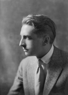 Whithorn, Mr., portrait photograph, 1917 June 29. Creator: Arnold Genthe.
