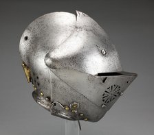 Close Helmet for the Tourney, Augsburg, c. 1580. Creator: Unknown.