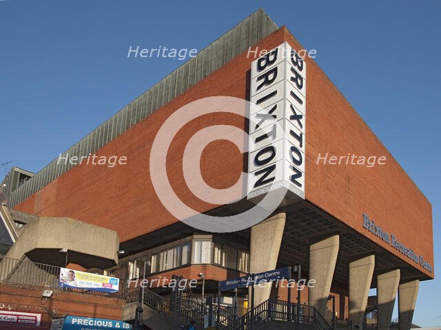 Brixton Recreation Centre, Brixton, Lambeth, Greater London Authority, 2012. Creator: Simon Inglis.