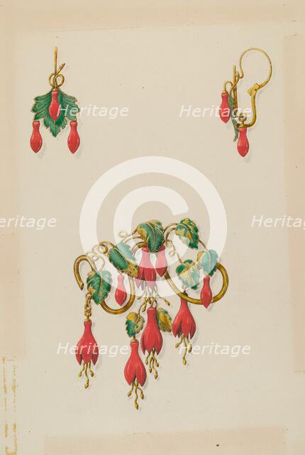 Brooch, 1935/1942. Creator: John H. Tercuzzi.