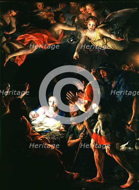 Adoration of the Shepherds, 18th century. Creator: Mengs, Anton Raphael (1728-1779) .