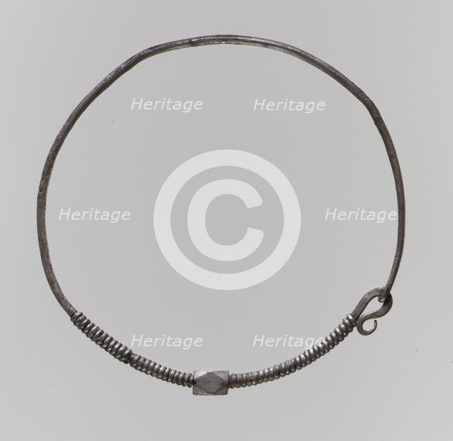 Earring, Frankish, 675-725. Creator: Unknown.