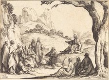 Sermon on the Mount, 1635. Creator: Jacques Callot.