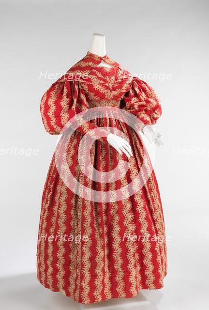 Dress, American, 1832-35. Creator: Unknown.