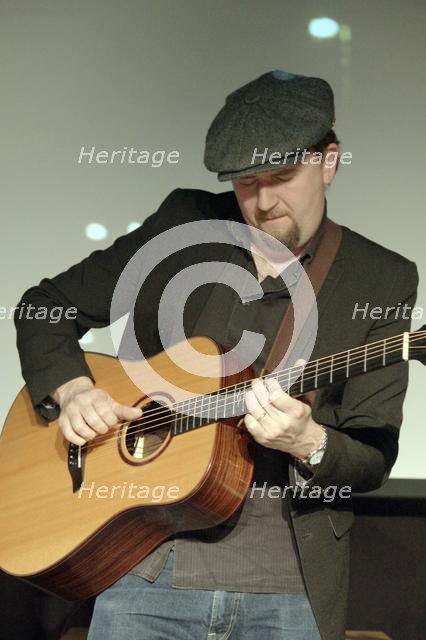 Danny Blomeley, Kyla Brox Duo, Crawley Blues Club Hawth Crawley West Sussex, 14 Feb 2020. Creator: Brian O'Connor.