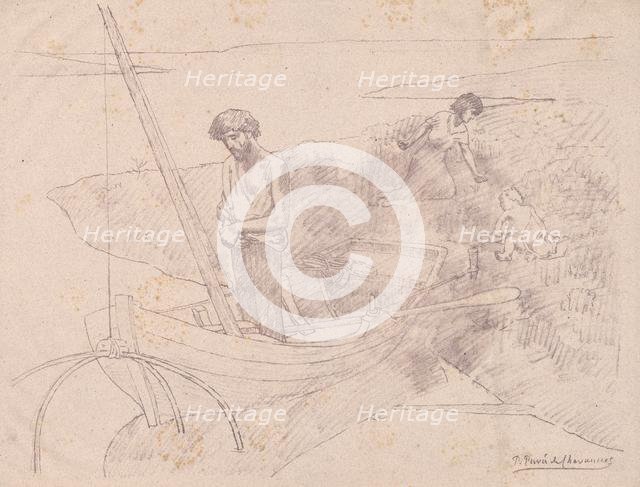 The Poor Fisherman. Creator: Pierre Puvis de Chavannes (French, 1824-1898).