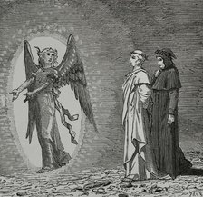 The Divine Comedy, (1307-1321): Purgatory, 1888.  Creator: Jean Edouard Dargent.