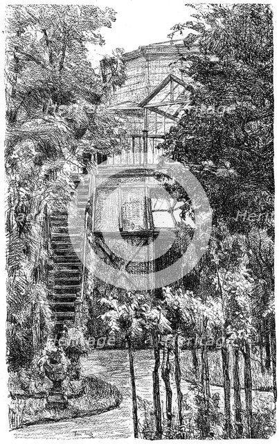 'The Garden', c1880-1882. Artist: Isaac Lazerus Israels