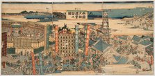 Kokugikan in East Edo, 1853.