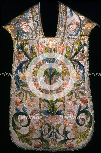 Chasuble, Italy, 18th century. Creator: Unknown.