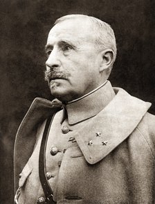 Robert Nivelle, French World War I general. Artist: Unknown