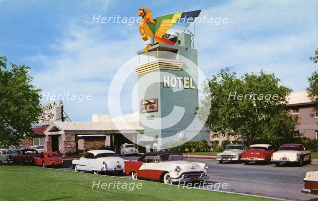 Thunderbird Hotel, Las Vegas, Nevada, USA, 1956. Artist: Unknown
