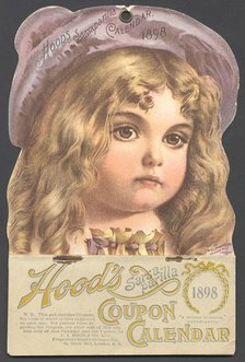Hood's Sarsaparilla, 1898. Artist: Unknown