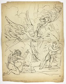 Cupid and Psyche (verso), n.d. Creator: Unknown.