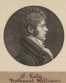 Nathaniel Williams, 1804. Creator: Charles Balthazar Julien Févret de Saint-Mémin.