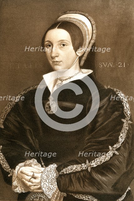 Catherine Howard, fifth wife and Queen of Henry VIII, (1902). Artist: Unknown