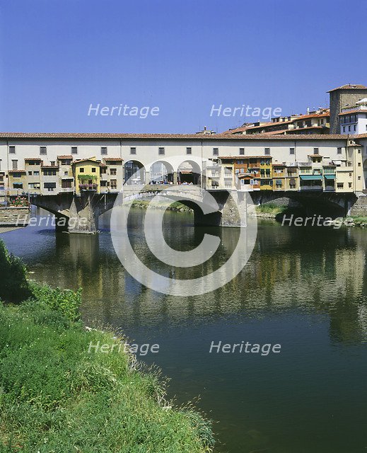The Ponte Vecchio, Florence, Italy.
