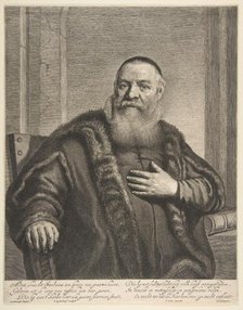 Portrait of Eleazor Swalmius.n.d. Creator: Jonas Suyderhoef.