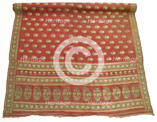 Sari, India, 19th century. Creator: Unknown.