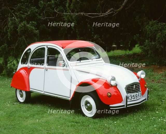 1990 Citroen 2CV. Artist: Unknown.