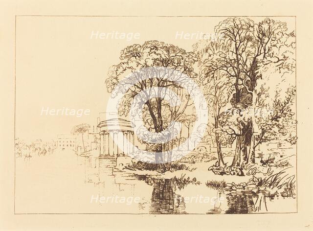 Isleworth, published 1819. Creator: JMW Turner.