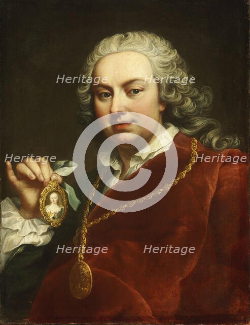 Self-portrait, Early 1740s. Creator: Mijtens (Meytens), Martin van, the Younger (1695-1770).