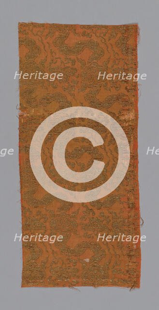 Fragment, Japan, 18th century, late Edo period (1789-1868)/ Meiji period (1868-1912). Creator: Unknown.