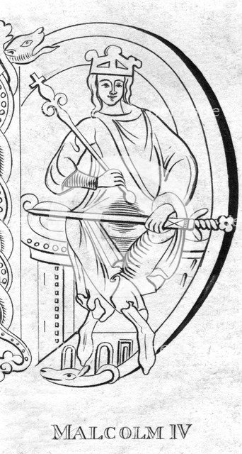Malcolm IV, King of Scotland. Artist: Unknown